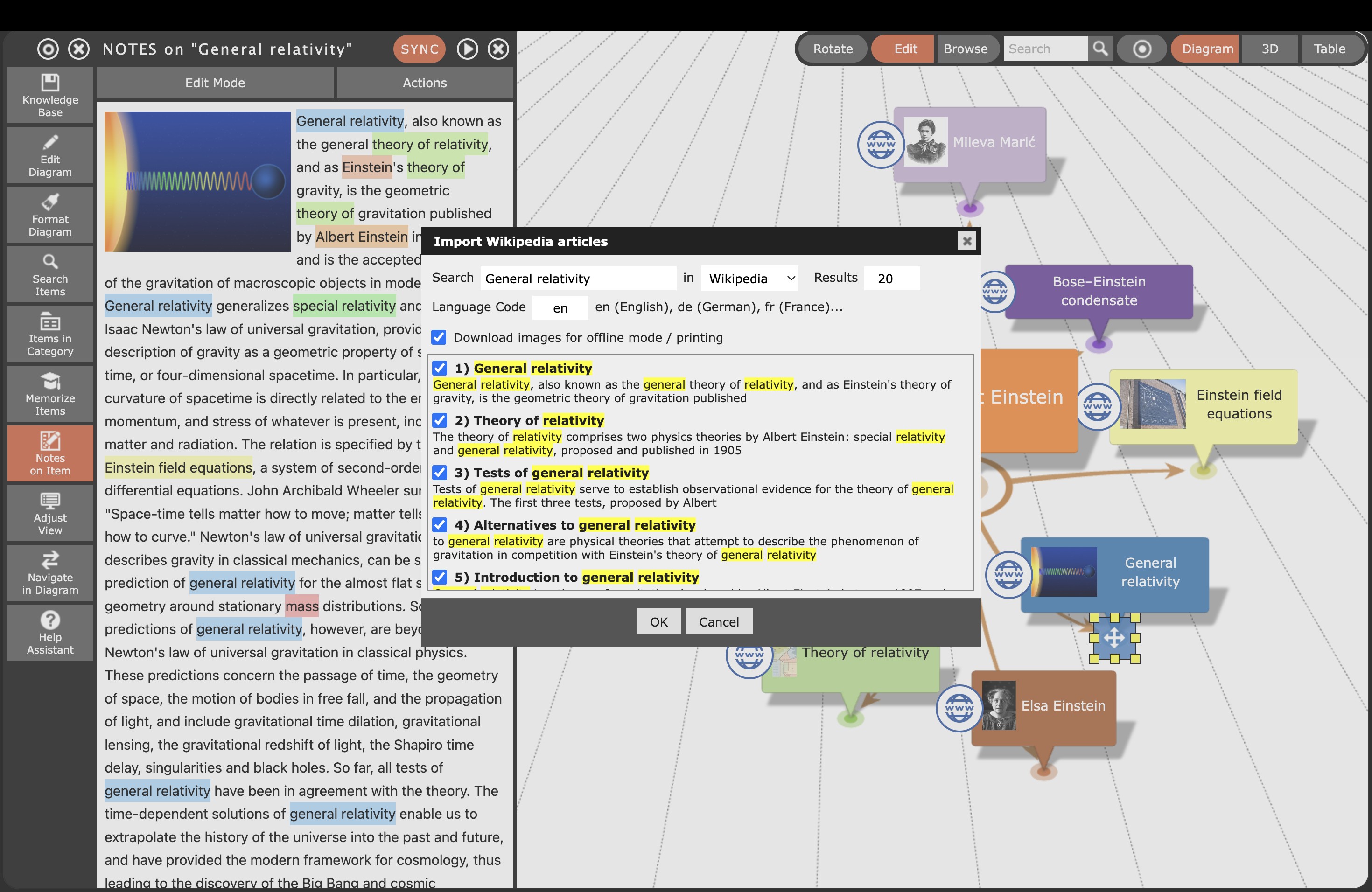 InfoRapid KnowledgeBase Builder – Wikipedia Import