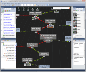 Freeware program which creates huge Mind Maps and Concept Maps